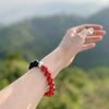 Obsidian & Cinnabar Protection Bracelet