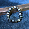 Silver Obsidian Protection Bracelet