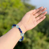 Aquamarine & Lapis Lazuli Bracelet