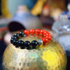 Obsidian & Cinnabar Protection Bracelet