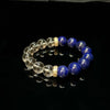 Lapis Lazuli × Clear Quartz Bracelet