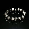 Silver Obsidian Protection Bracelet